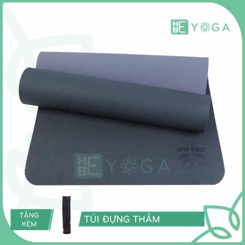 Thảm tập Yoga Zera 8mm 2 lớp + Túi đựng thảm