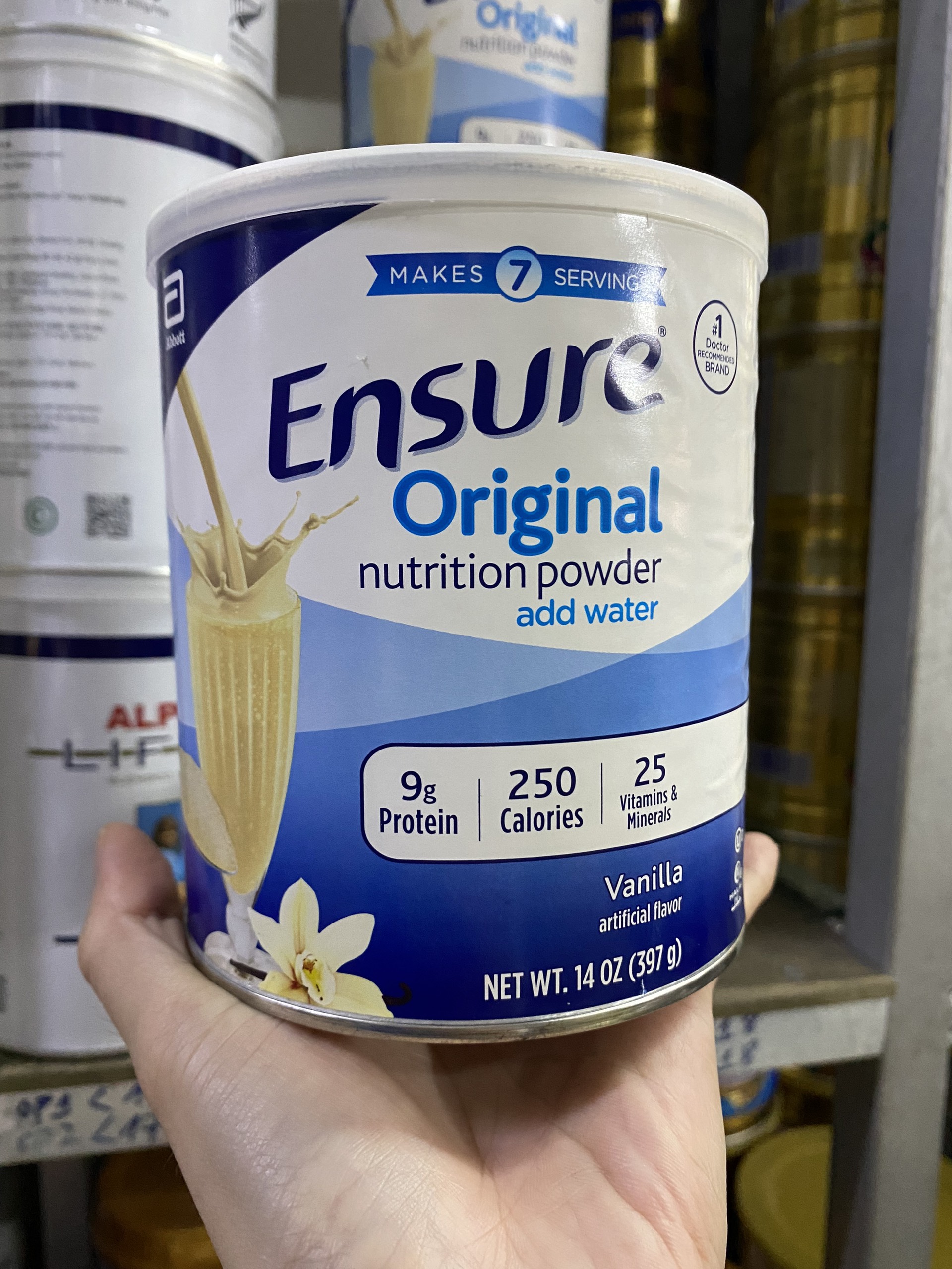 Sữa Ensure Mỹ xách tay  397g