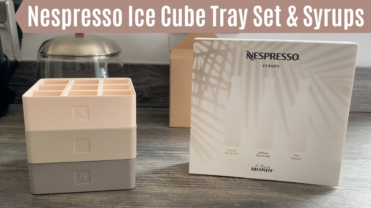 HCM _ Nespresso ICE CUBE TRAYS KIT