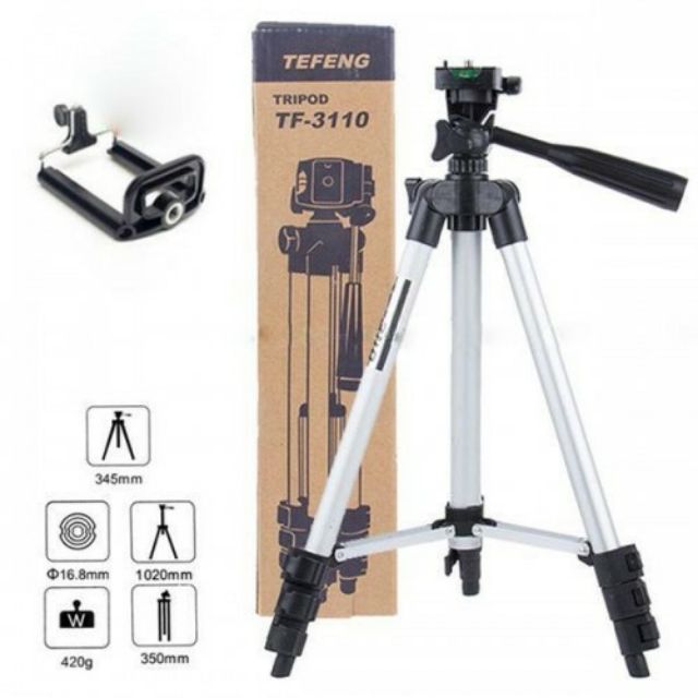 Chân máy gắn điện thoại Livestream máy ảnh camera