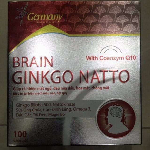 HOẠT HUYẾT DƯỠNG NÃO BRAIN GINKGO NATTO
