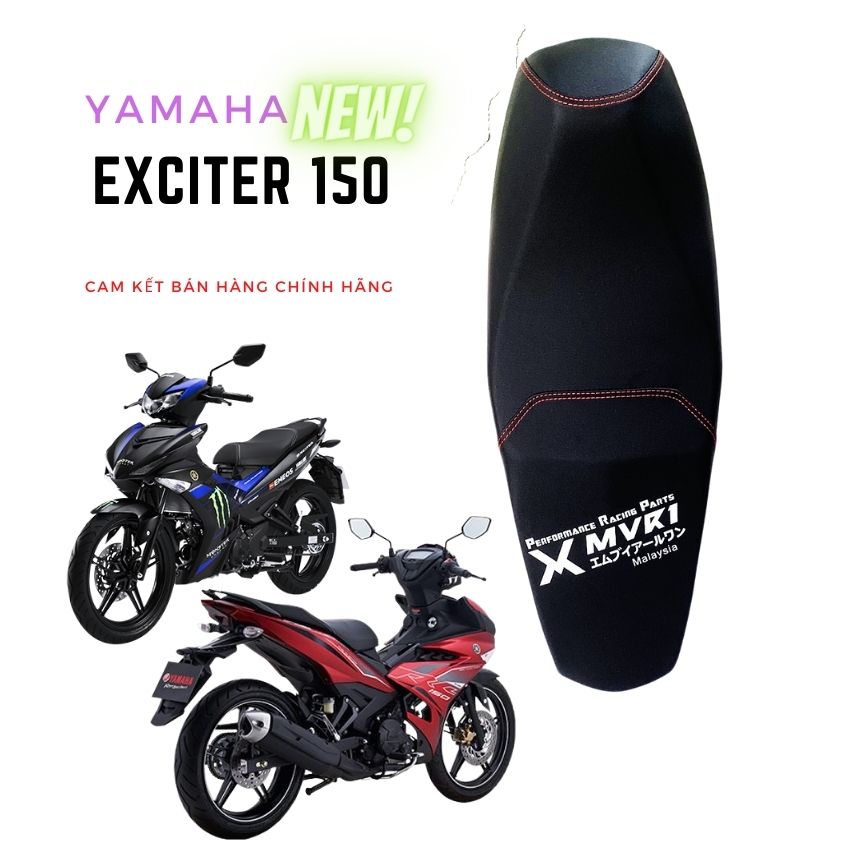 Yên Xe MVR1 Cho Exiter 150 Chính Hãng X1R Hàng Nhập Khẩu  Malaysia, Hàng Đẹp, Shop uy tín mã MA 150