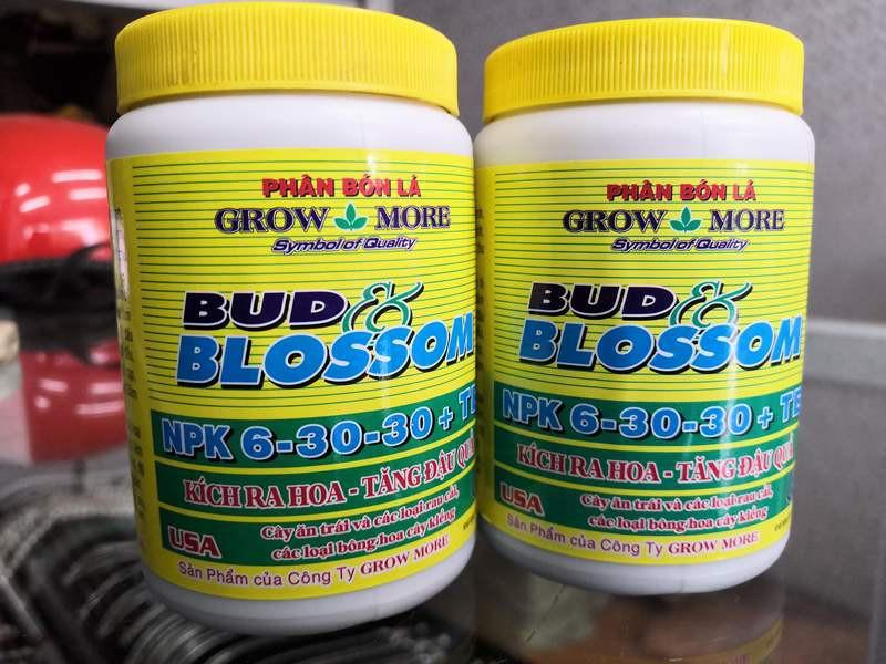 Phân Bón Lá NPK 6-30-30 Grow More lọ 100gram