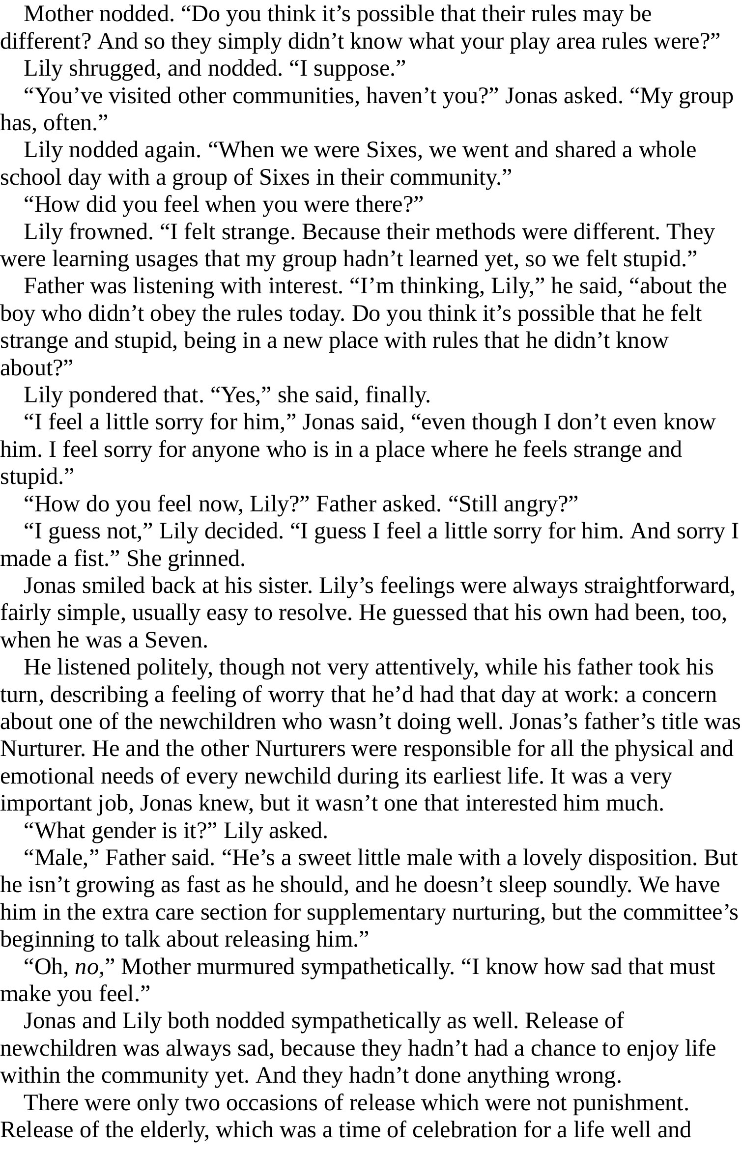 Novel - The Giver (Sách đen trắng)