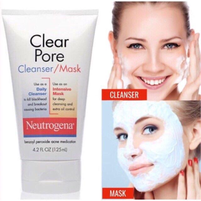 Neutrogena Clear Pore Cleanser Mask (125ml)
