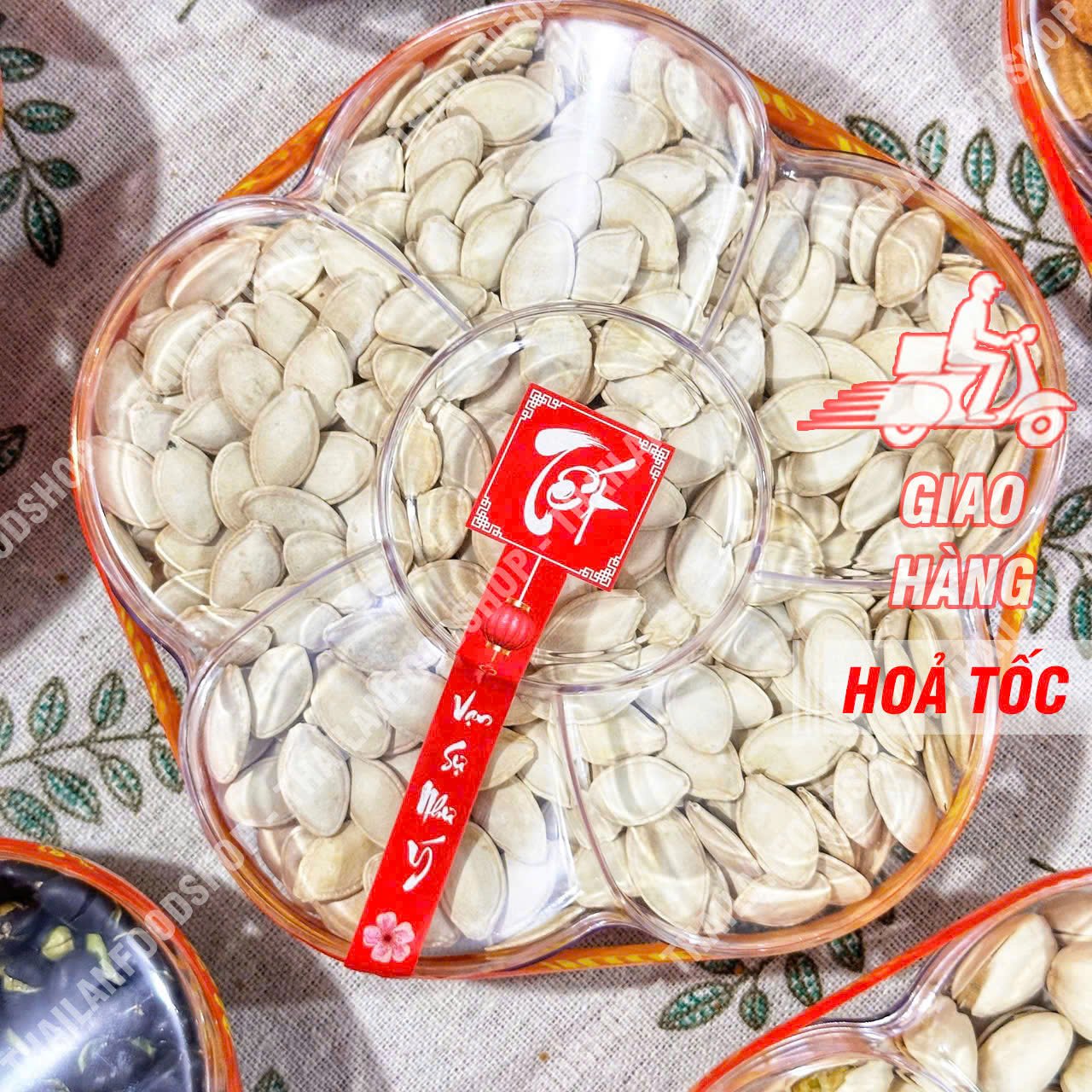 Hạt Bí Ngô Rang Tay Duy Ký - Lon 350Gr