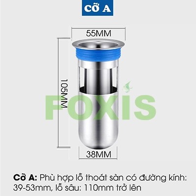 [Ngăn mùi] Lõi ngăn mùi hố ga thoát sàn