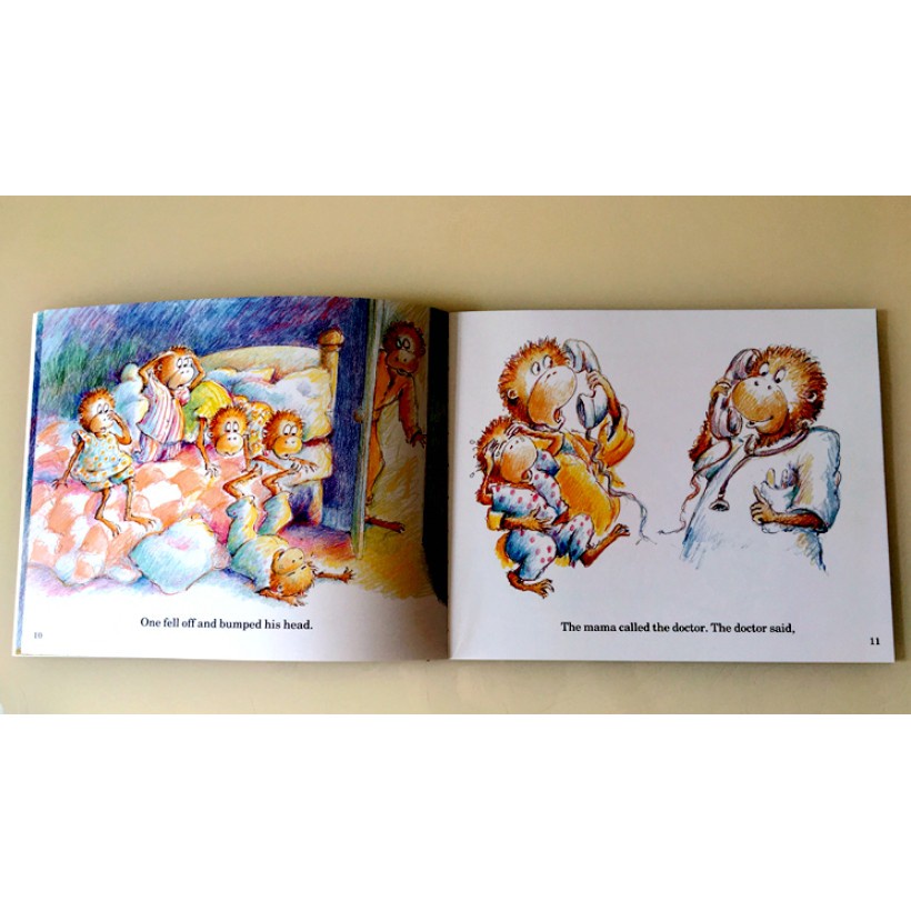 Bản nhập original 9q - FIVE LITTLE MONKEYS + File nghe Mp3