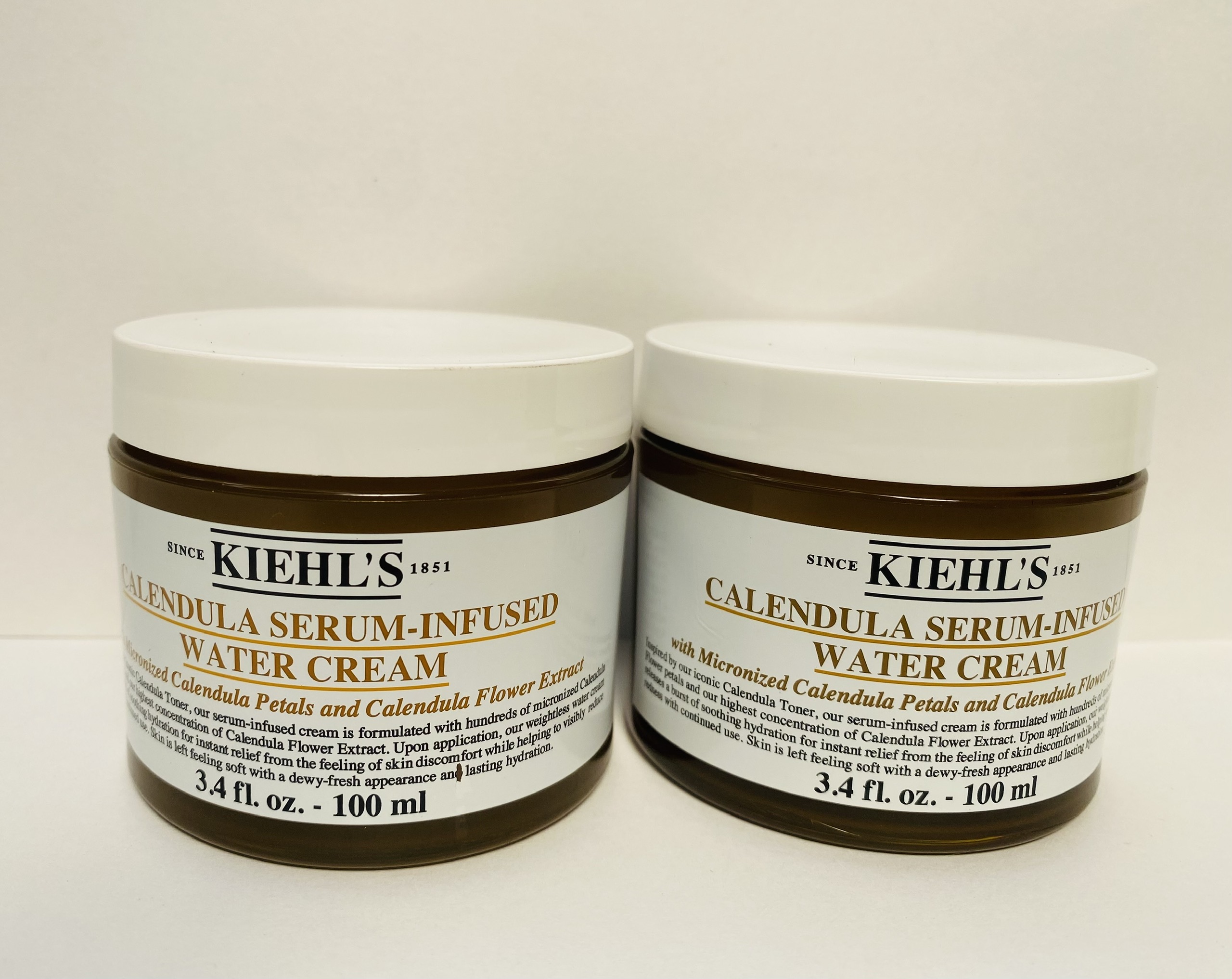 Tinh chất dưỡng ẩm Hoa Cúc Kiehls phục hồi da đều màu Calendula Serum Infused Water Cream 100ml -Made in USA