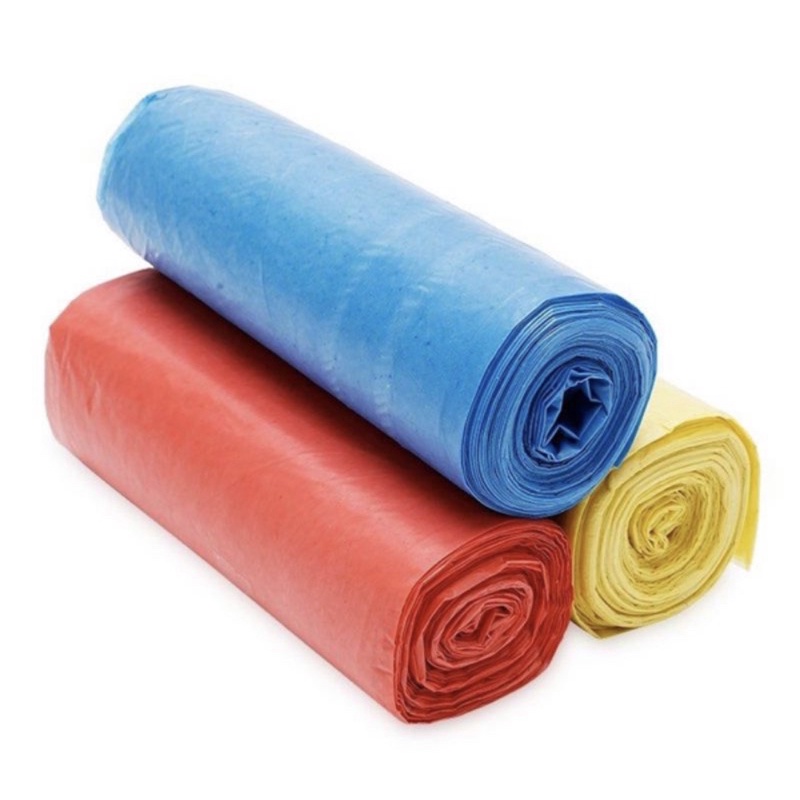 Túi Đựng Rác Tự Phân Huỷ Nhiều Màu (3 Cuộn/Bịch)