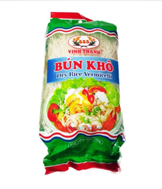 Bún khô vinh thanh-250gr-hàng có sẵn- nsx 11-2021