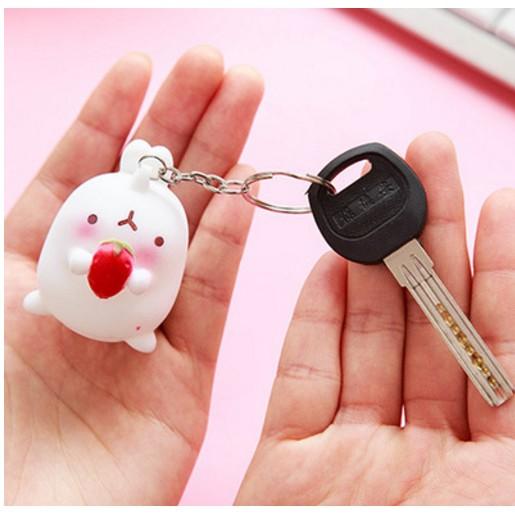 Móc Khóa Thỏ Molang Dễ Thương - laza88