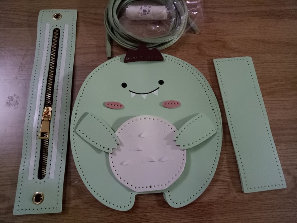 Túi handmade tự đan, Túi tự làm DA03 da PU Zone Store47