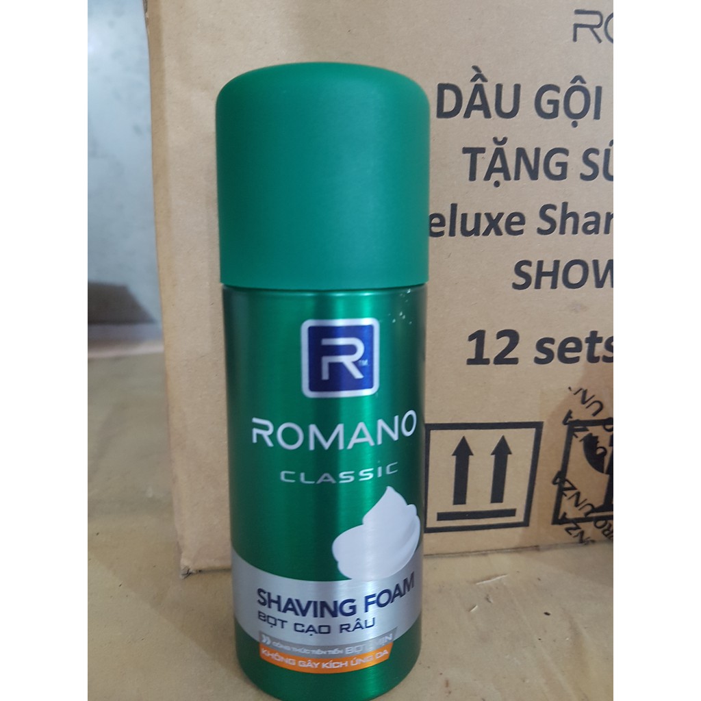 [HCM]Bọt Cạo Râu Romano 175 ml