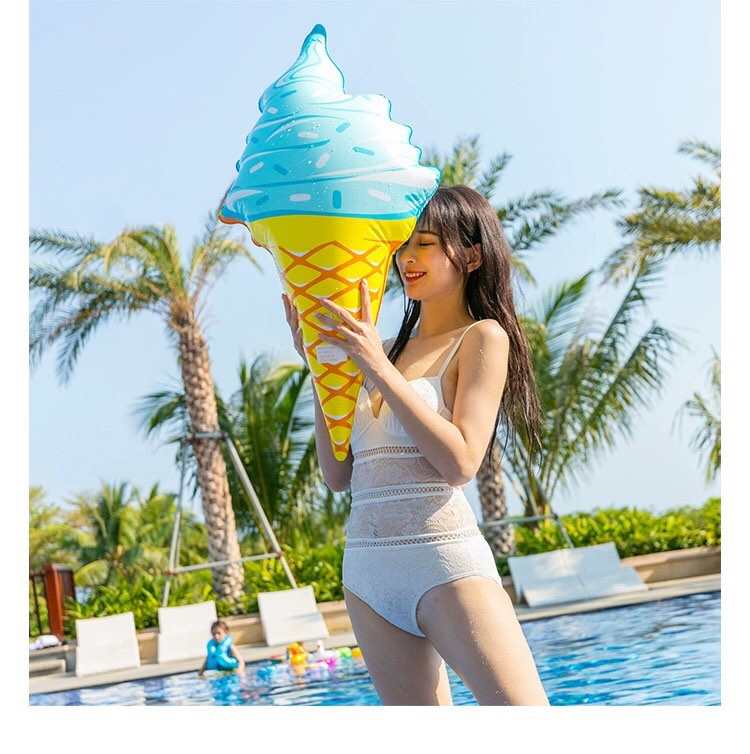 Phao Bơi Kem Ốc Quế Float Party Người Lớn - Trẻ Em