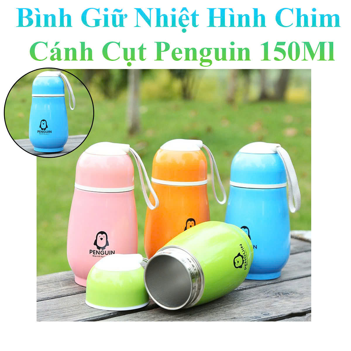 Bình Giữ Nhiệt Chim Cánh Cụt PenGuin