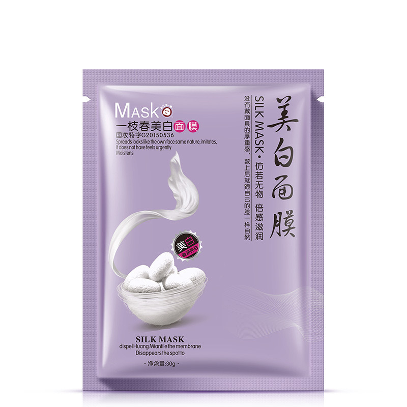 ￼Mặt Nạ Giấy Thải Độc Silk Mask Tơ Tằm ONE SPRING