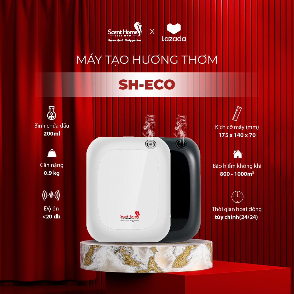 Máy tạo hương thơm chuyên nghiệp dịch vụ Scent Homes