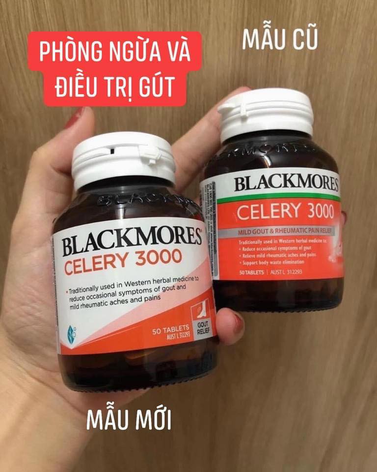 Blackmores Celery 3000mg Gout 50 viên