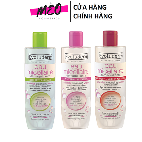 Nước Tẩy Trang Evoluderm 500ml