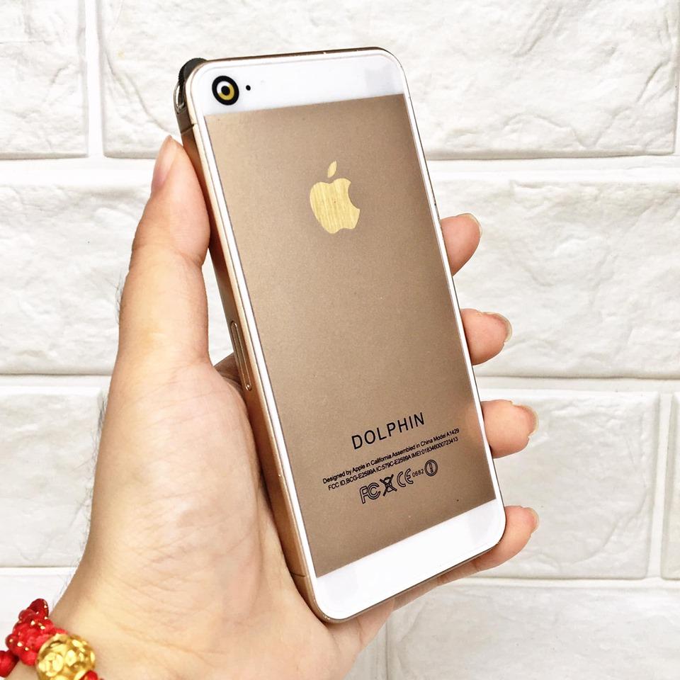 BẬT LỬA KHÈ DOLPHIN HÌNH ĐIỆN THOẠI IPHONE 5S (TỈ LỆ 1:1) - (XÀI GAS)