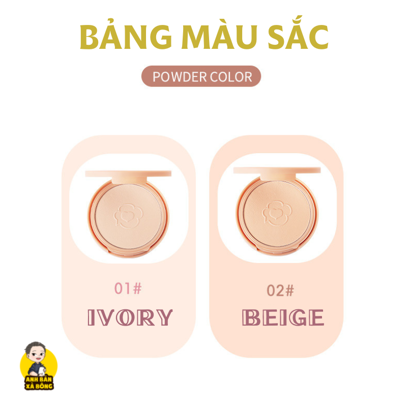 Phấn Phủ Dạng Nén WODWOD Marshmallow Pressed Powder W886