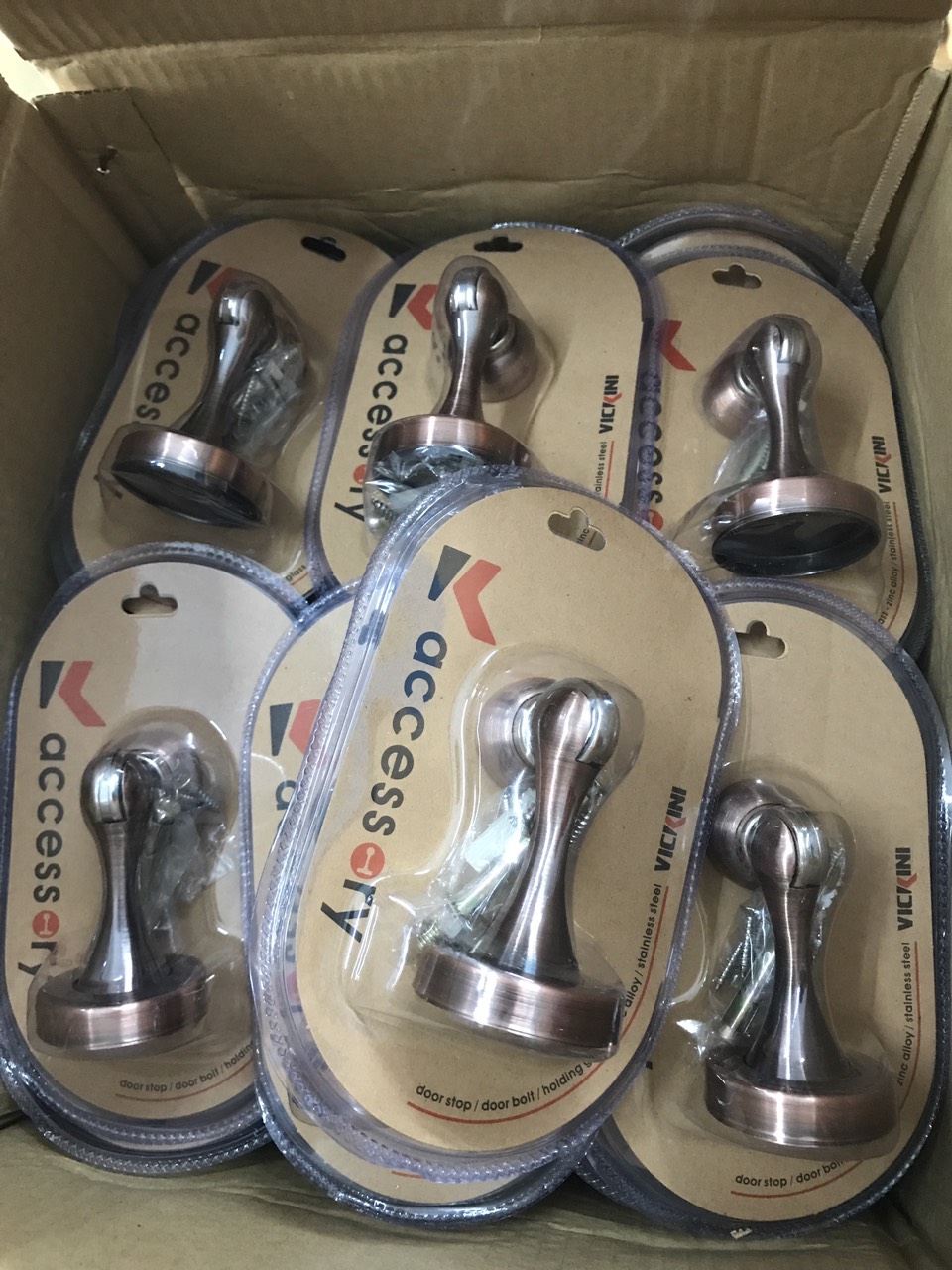 [HCM]Hít cửa VICKINI 45512.001 (Màu Nâu)