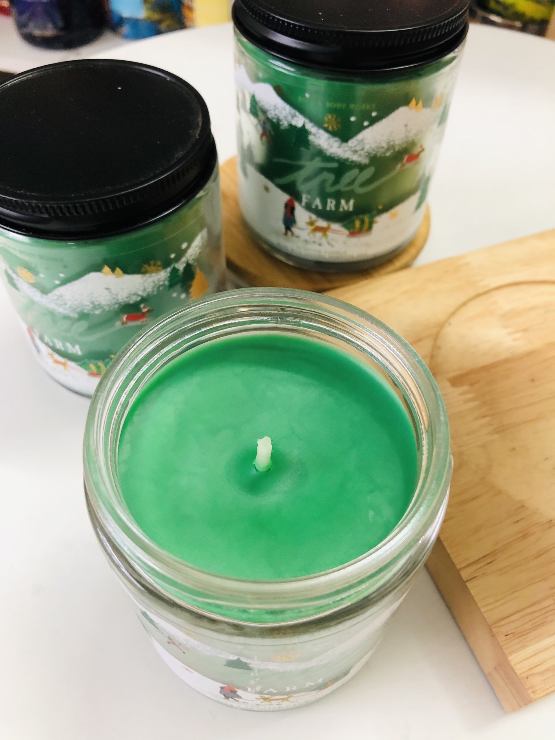 < BBW USA >  Nến thơm Bath & Body Works TREE FARM 1bấc 198g
