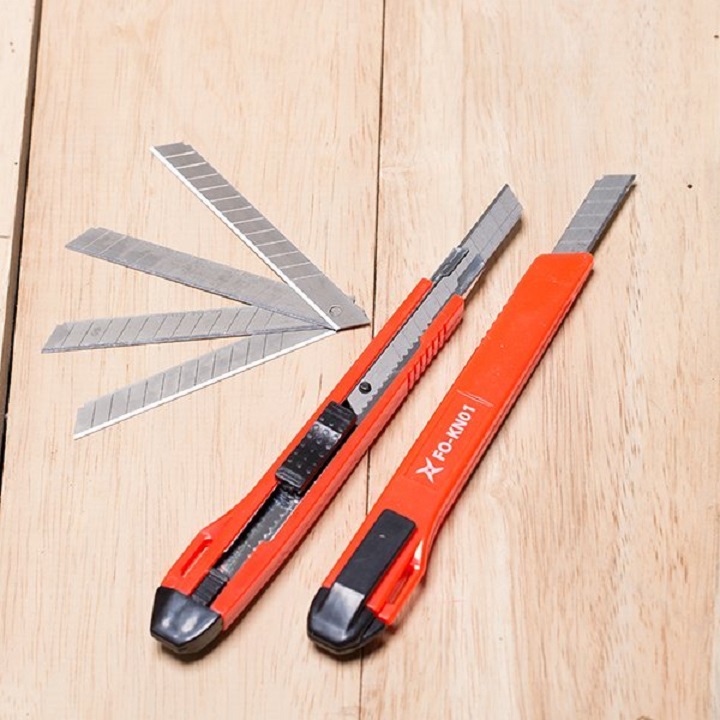 Lưỡi dao rọc giấy nhỏ 9mm Thiên Long Flexoffice FO-BL01