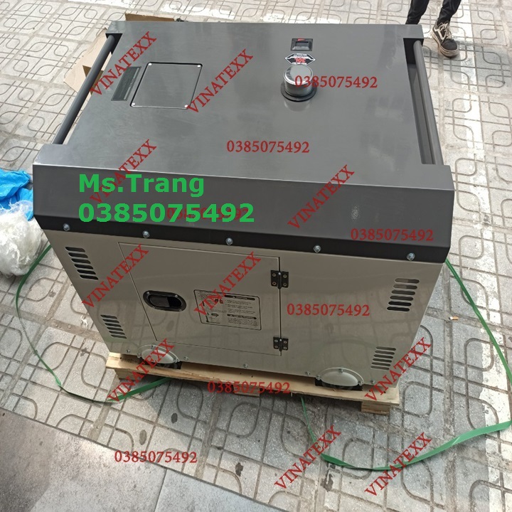 Máy phát điện 10KVA chạy dầu công suất 15HP