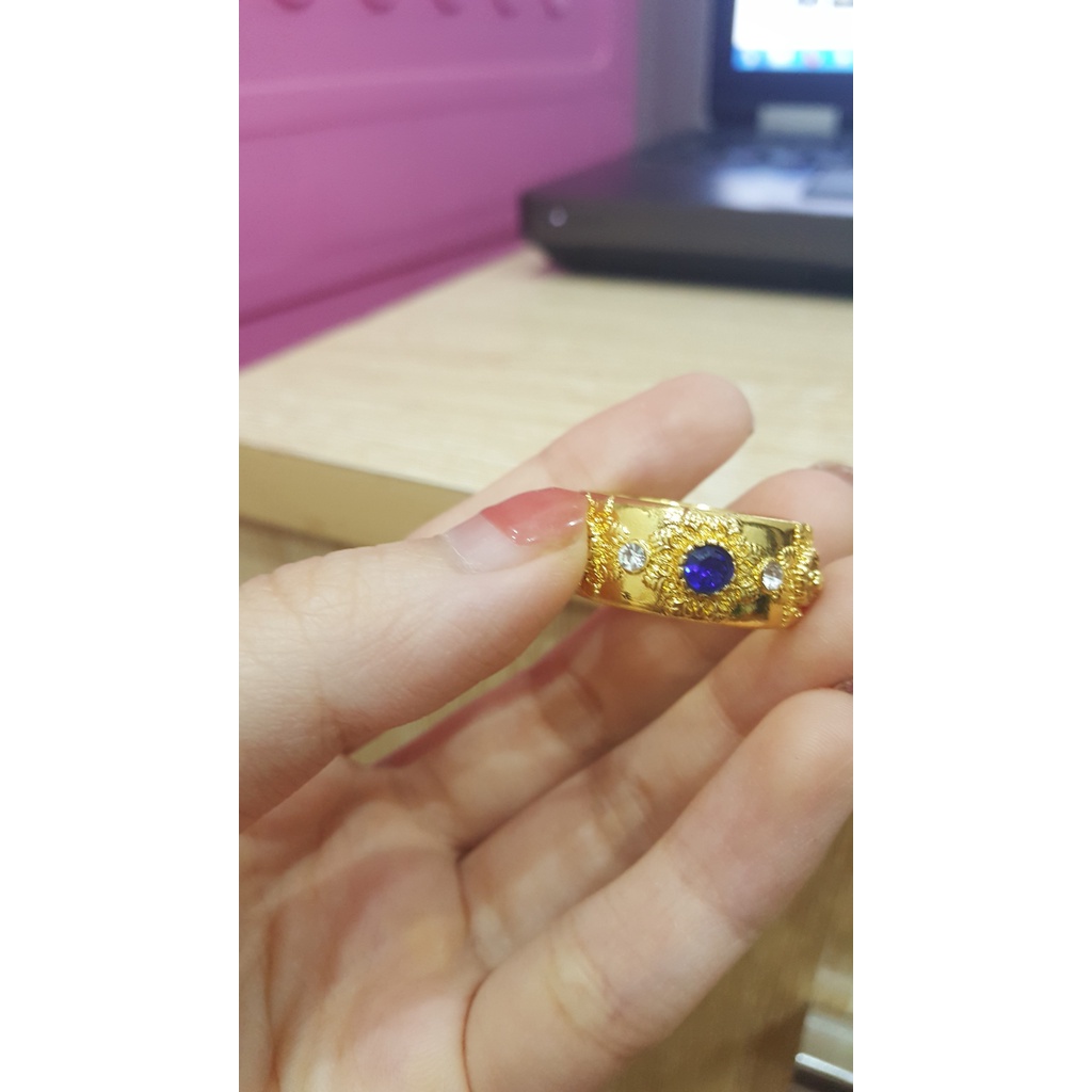 Nhẫn Nam Thời Trang Đính Đá