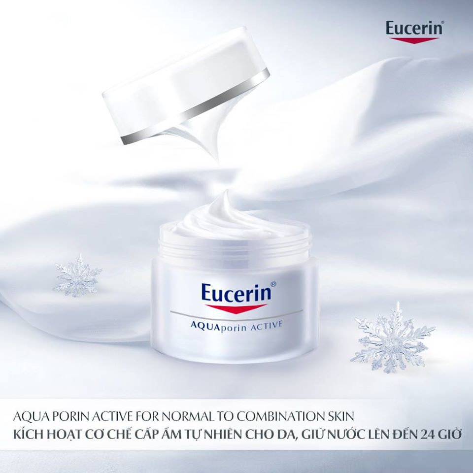 Eucerin Kem dưỡng ẩm AQUAporin ACTIVE cho da thường đến da hỗn hợp 50ml