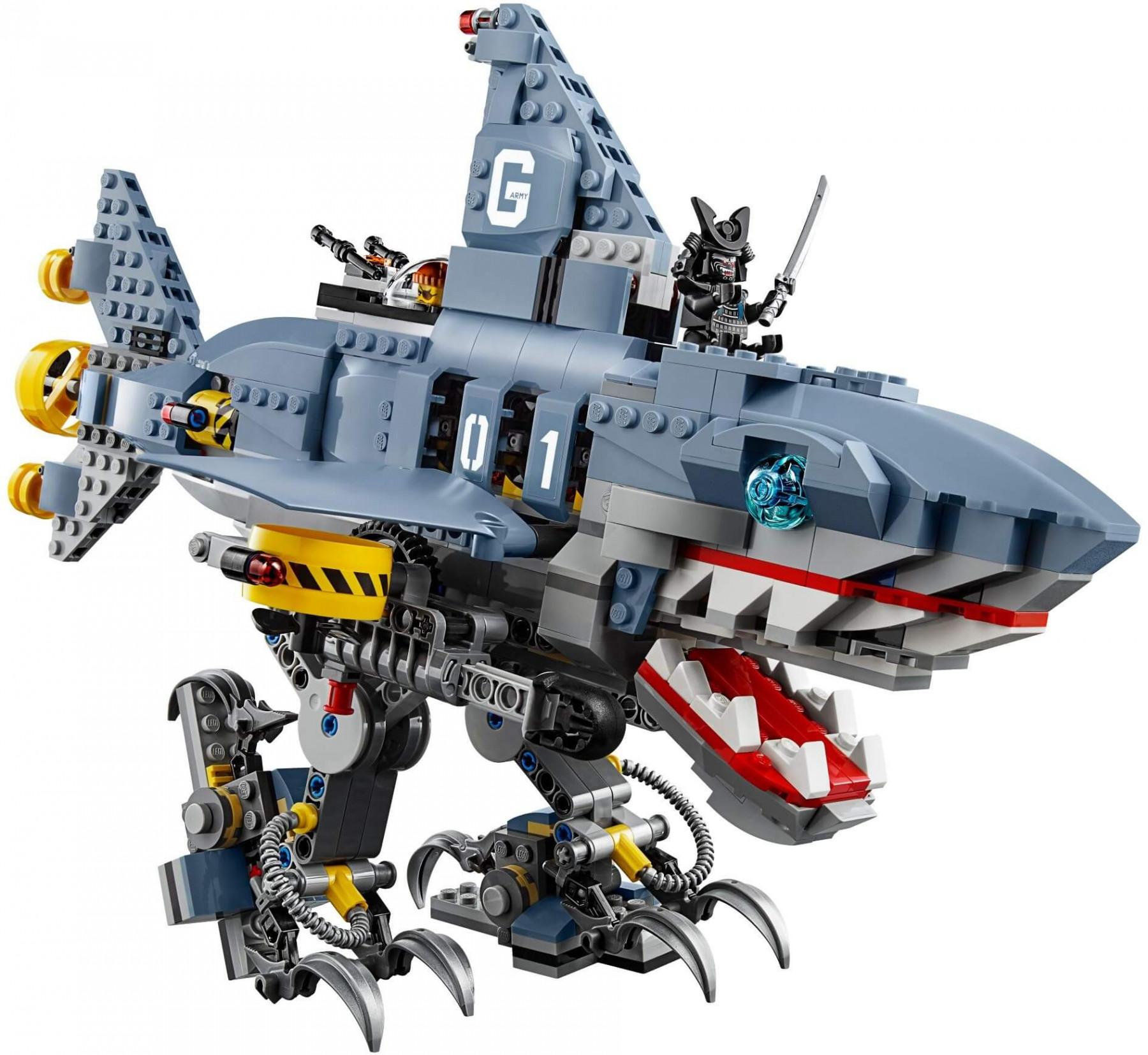 Đồ chơi lắp ráp Lego 70656 - Tàu Ngầm Cá Mập Garmadon