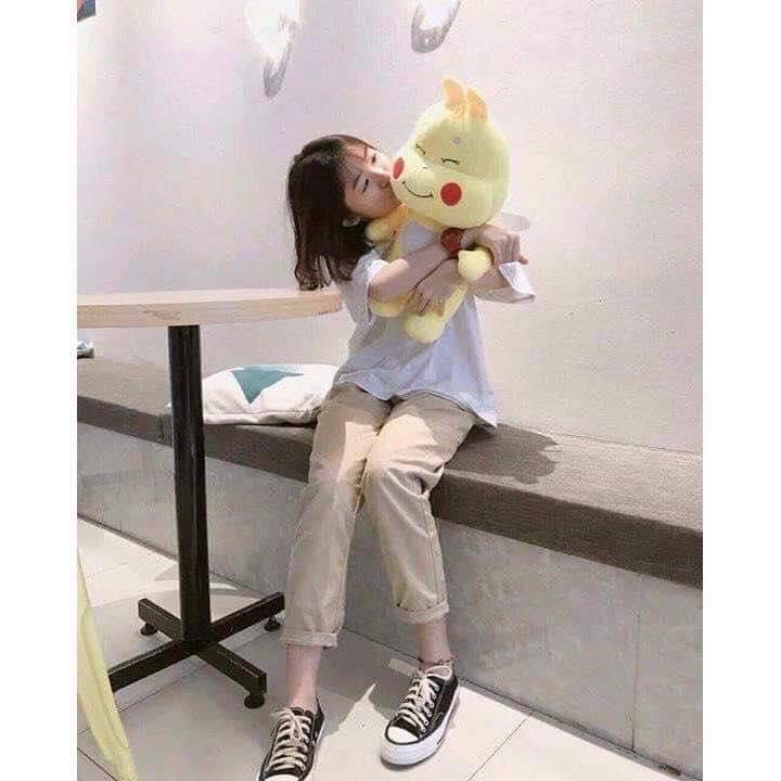 Quần kaki nữ ống côn siêu hot