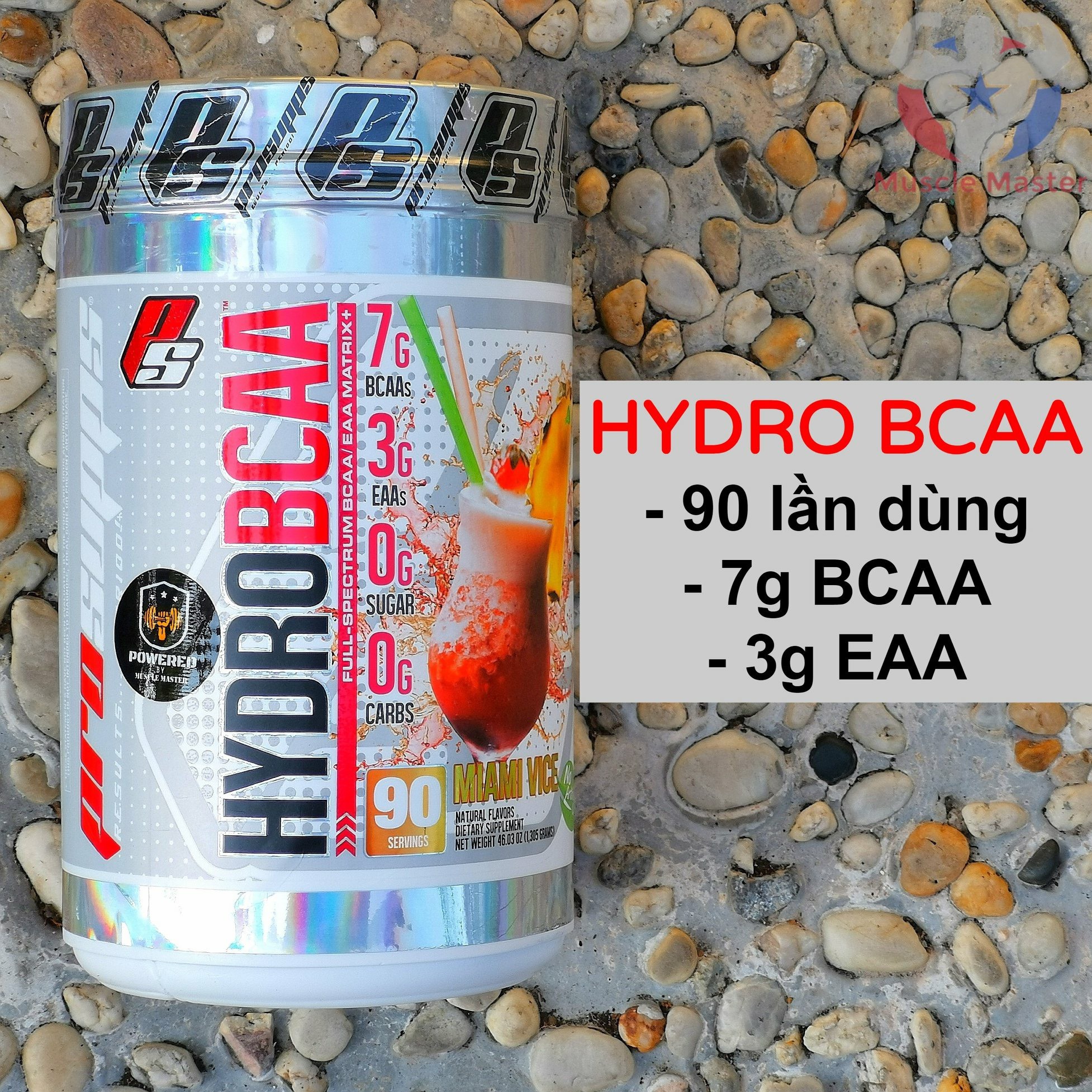 HYDRO BCAA PROSUPPS 90 lần dùng. PHỤC HỒI VÀ PHÁT TRIỂN CƠ BẮP