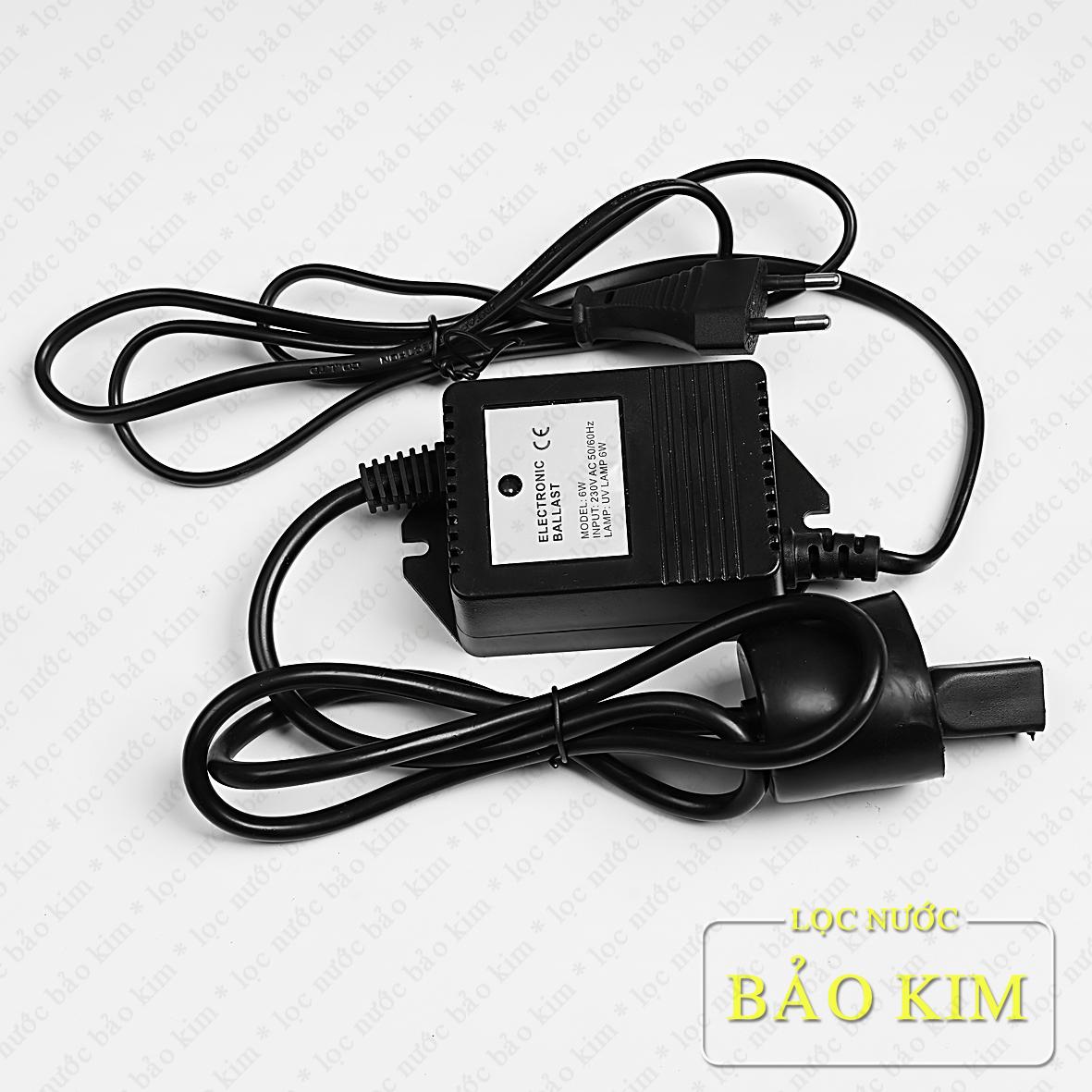 [HCM]Adaptor - Ballast biến áp chuyển nguồn đèn cực tím UV 6W - 4 chấu (4-11W)