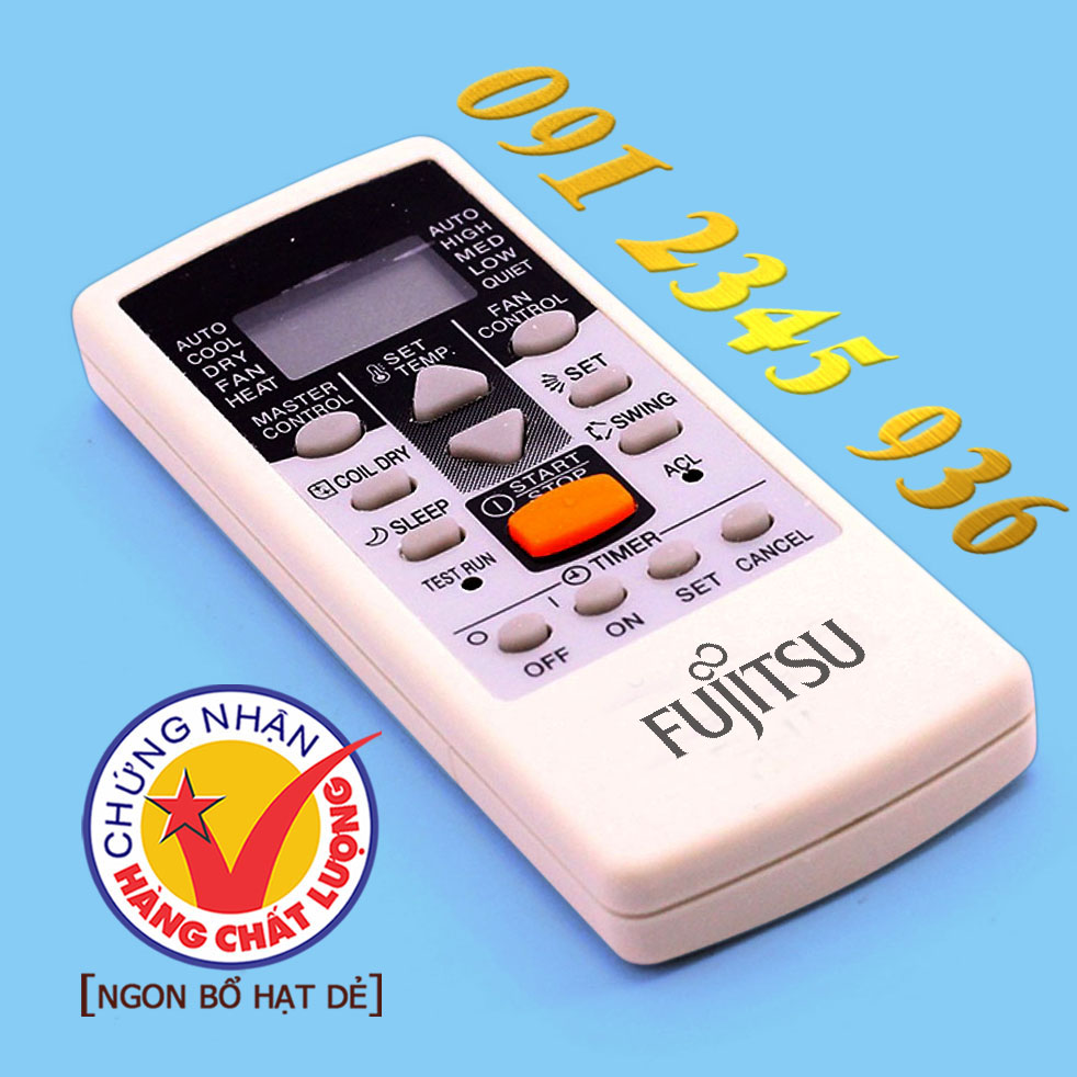 Điều khiển Fujitsu [HÀNG ĐẸP] cho điều hòa. (Mẫu số 2)