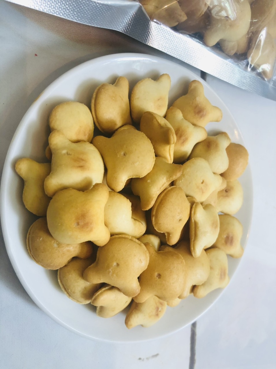 1kg bánh gấu nhân kem thơm ngon