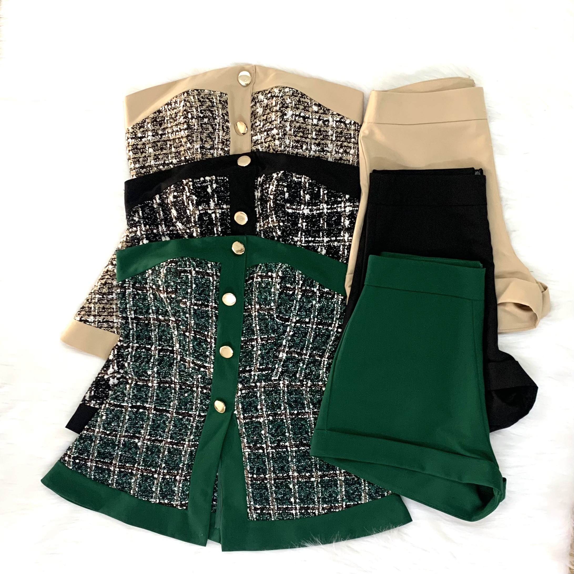 Sét bộ cúp ống quần short