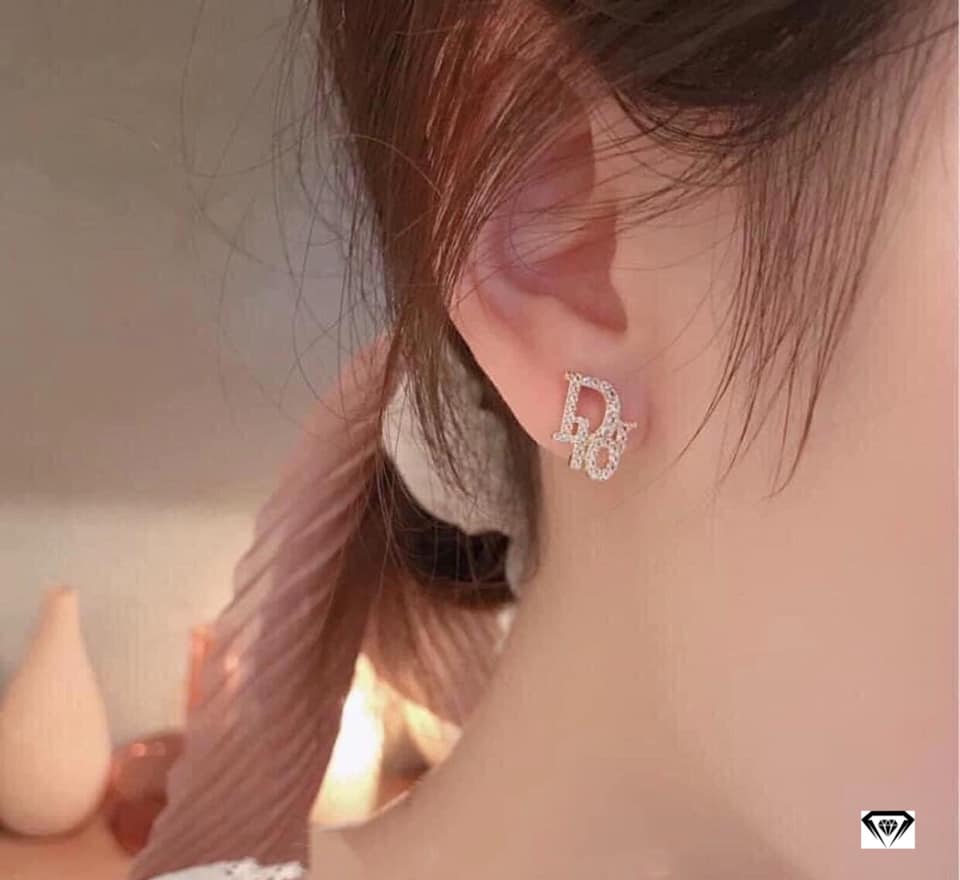 Bông tai bạc thời trang chất liệu bằng bạc s925 MS55A