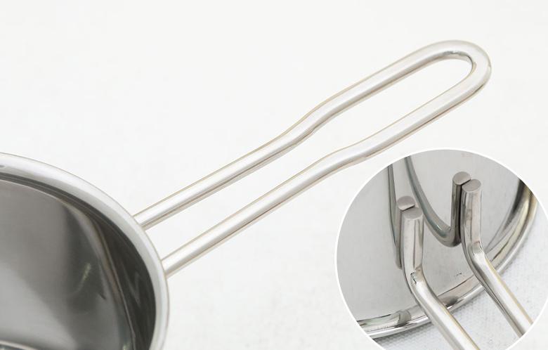 [HCM]Quánh Inox Nắp Kính 14cm Five star