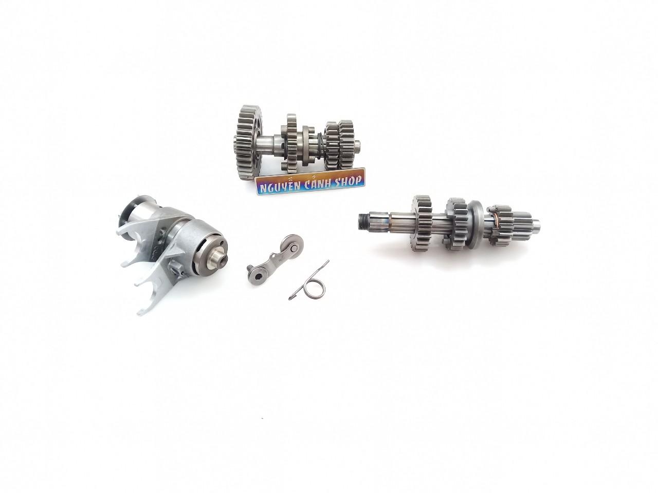 Bộ hộp số xe Win 100 hàng ZHU FU ZHOU