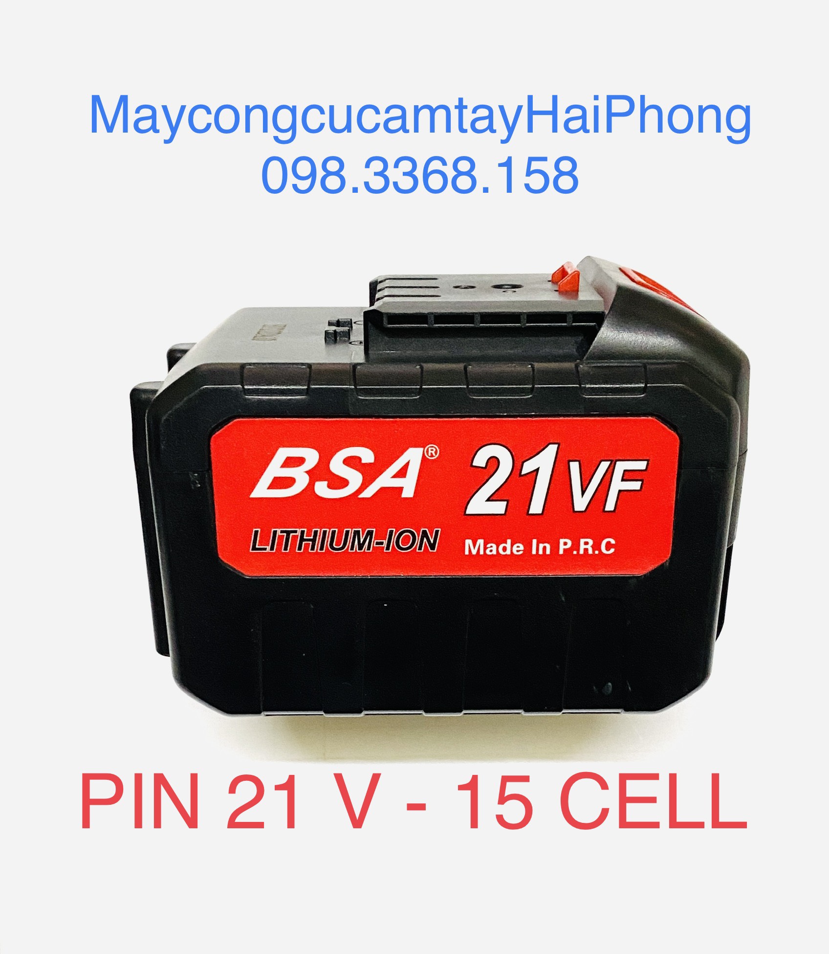 PIN & SẠC 21V DC chân pin Mod.2017 . PIN  5 Cell - 10 Cell CAO CẤP