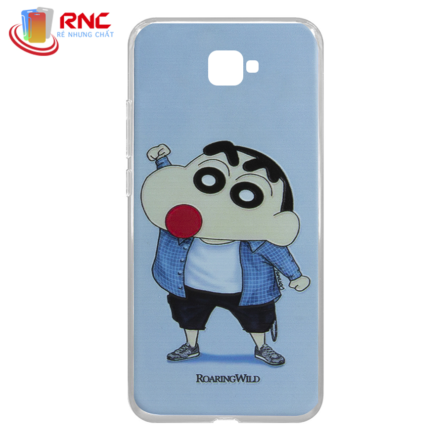[HCM]Ốp lưng Samsung J7 Prime cậu bé bút chì Shin dễ thương (viền silicone trong hoặc đen)