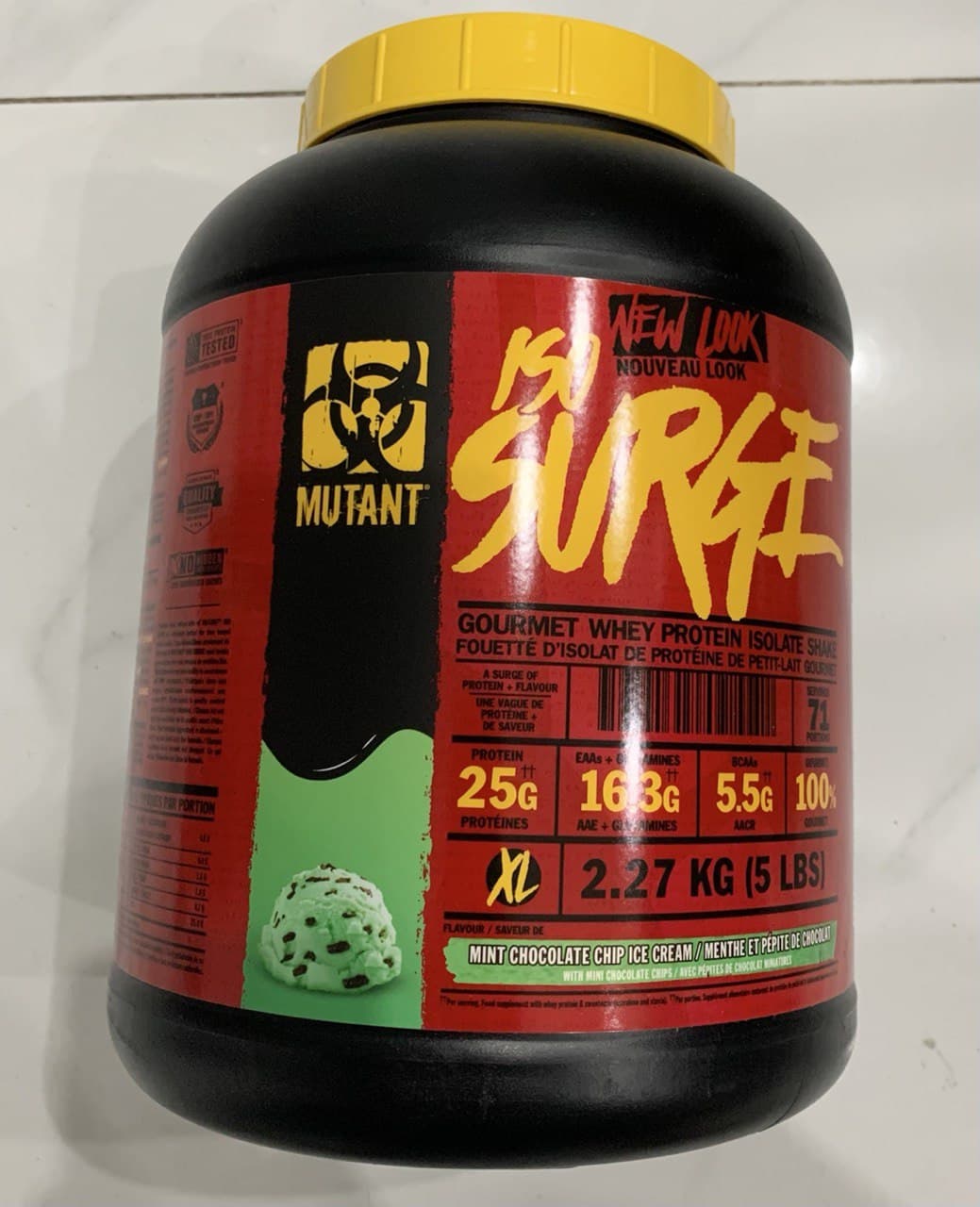 [CHÍNH HÃNG] ISO SURGE Mutant 5 LBS Hydrolyzed Whey Protein Isolate (2.27KG), 76 SERVINGS