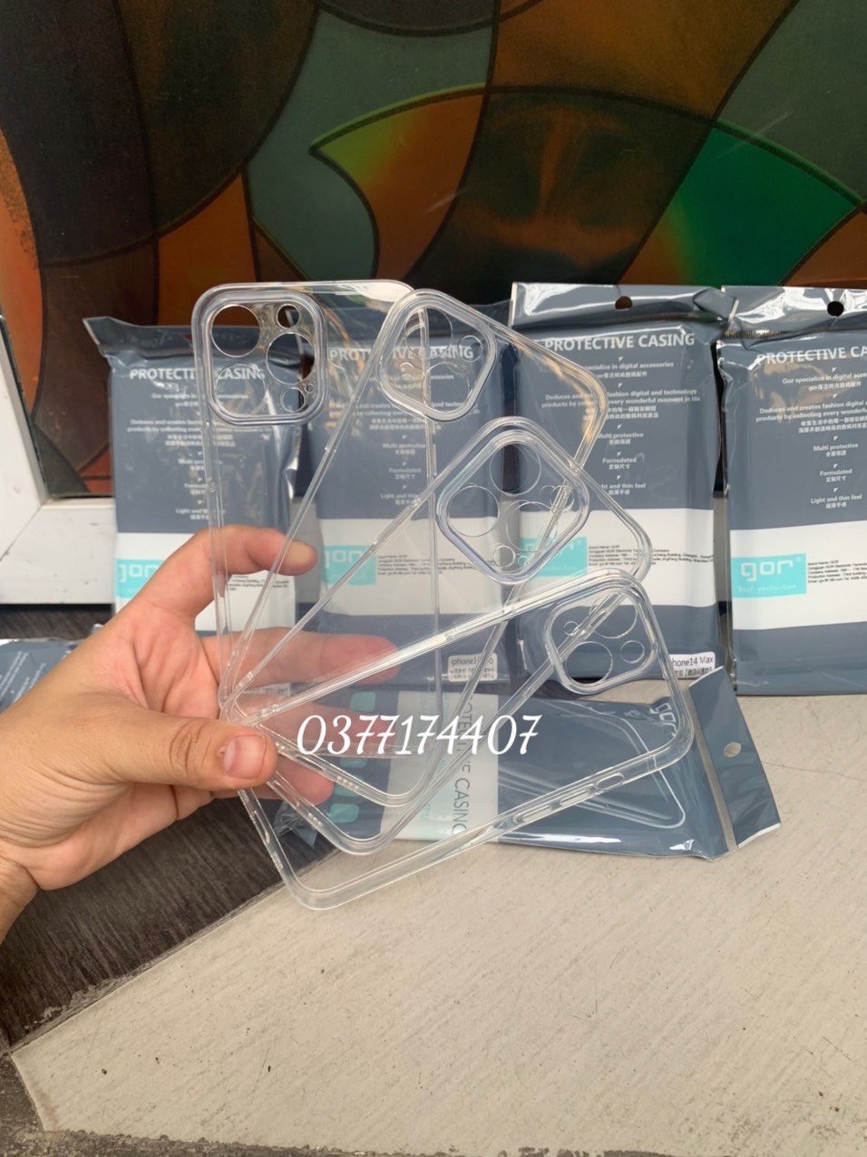Ốp lưng dẻo Gor iPhone 14, ,14 Pro,14 Max,14 Pro max trong suốt bảo vệ camera