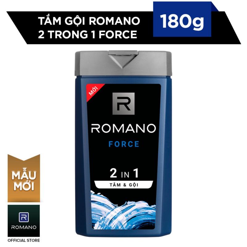 Tắm gội 2 trong 1 Romano Force 180g