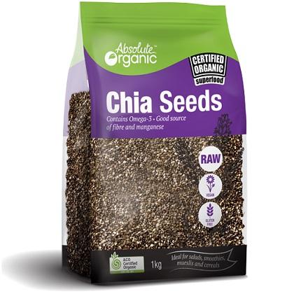 Hạt Chia Úc 400gr Absolute Organic