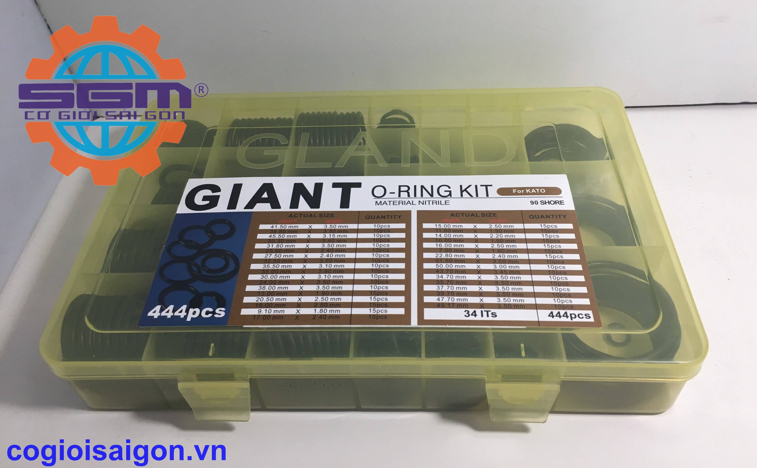 Bộ Oring kit For Kobelco