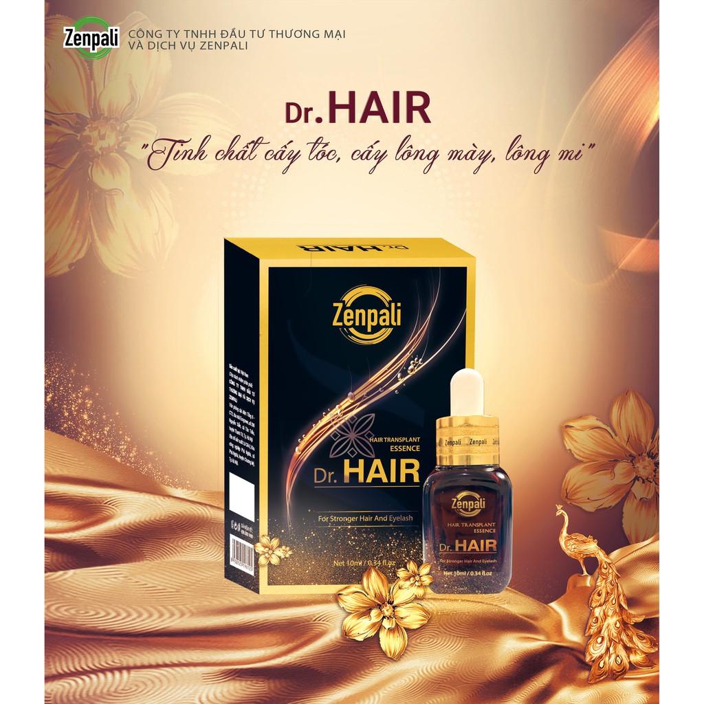 [CHÍNH HÃNG] Authentic - Tinh Chất Dài Mi Mọc Tóc Dr Hair Zenpali 10ml